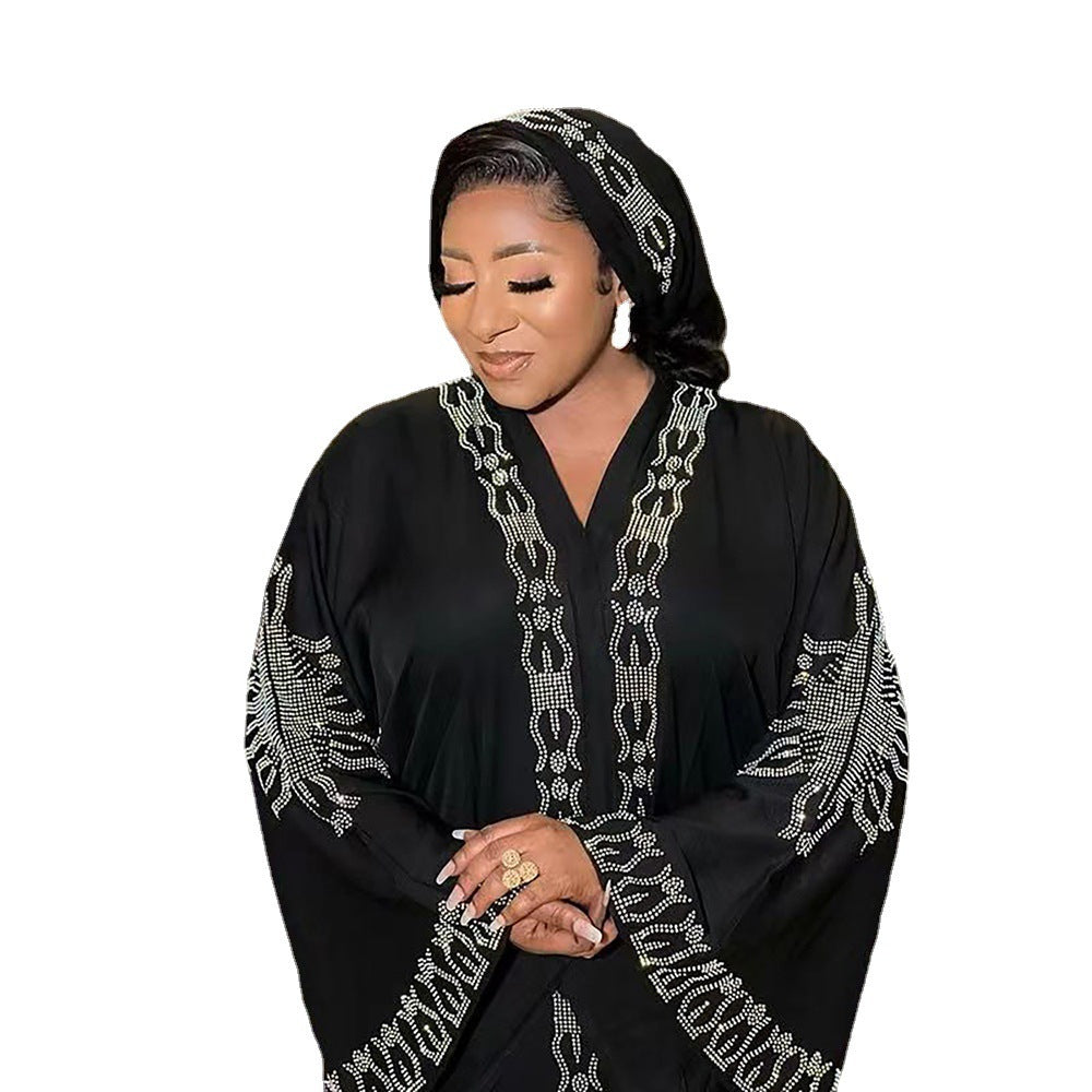 Ethnic Style Plus Size Dress Middle East Muslim Style Robe - Mubimart -  