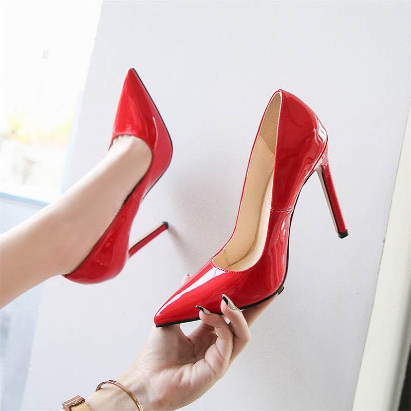 Women's slim heels sexy versatile high heels - Mubimart