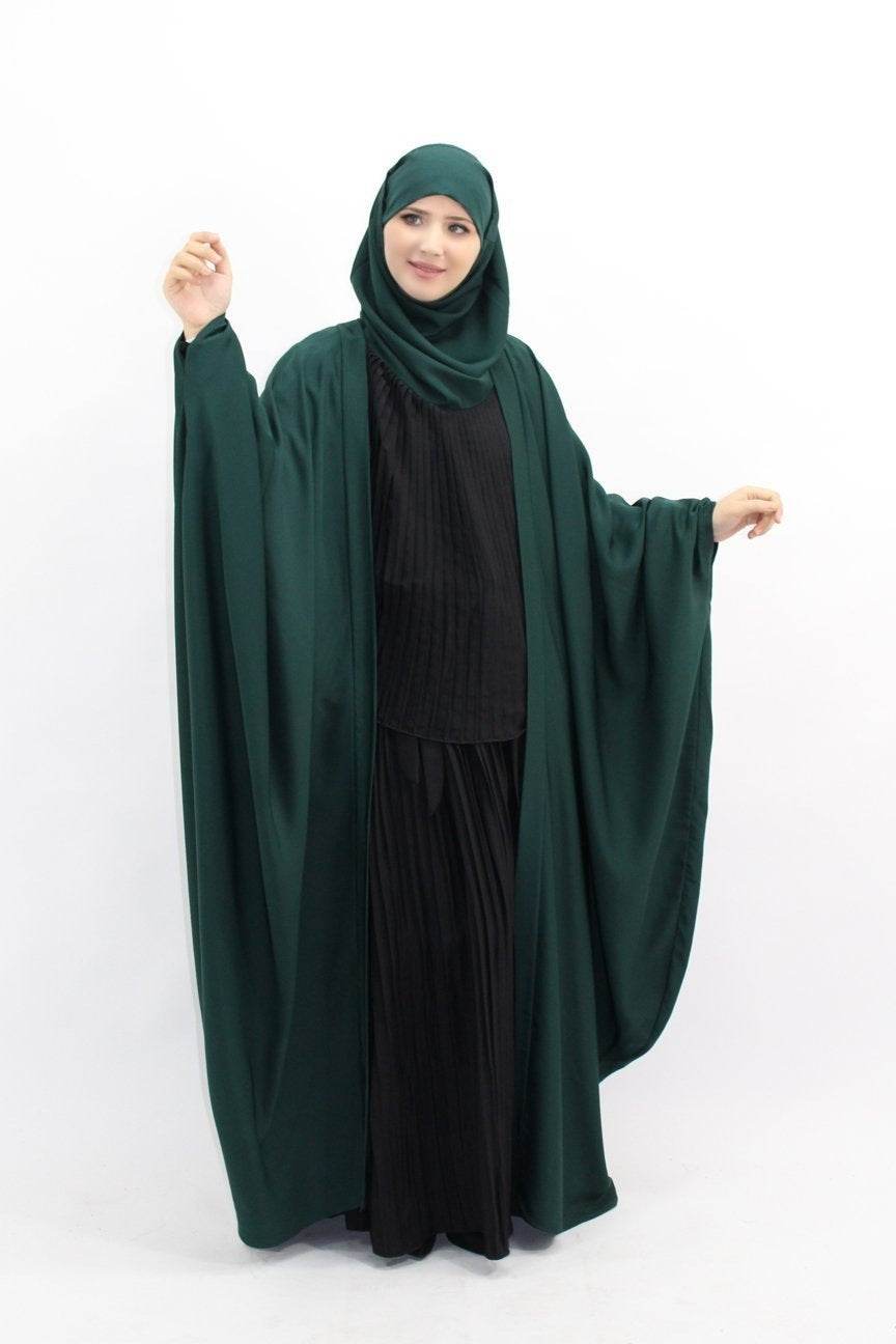 Women's Solid Plus Size Cardigan Robe - Mubimart