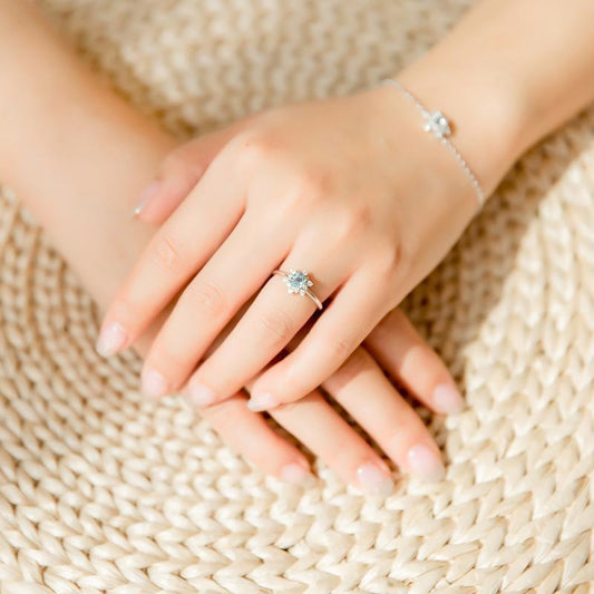 Japanese Silver Plated Ring For Women