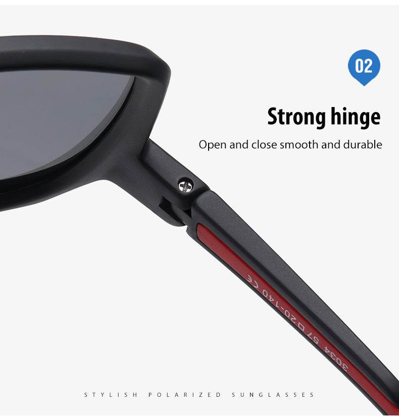 Mens Fashion Simple One Piece Large Frame Sunglasses - Mubimart
