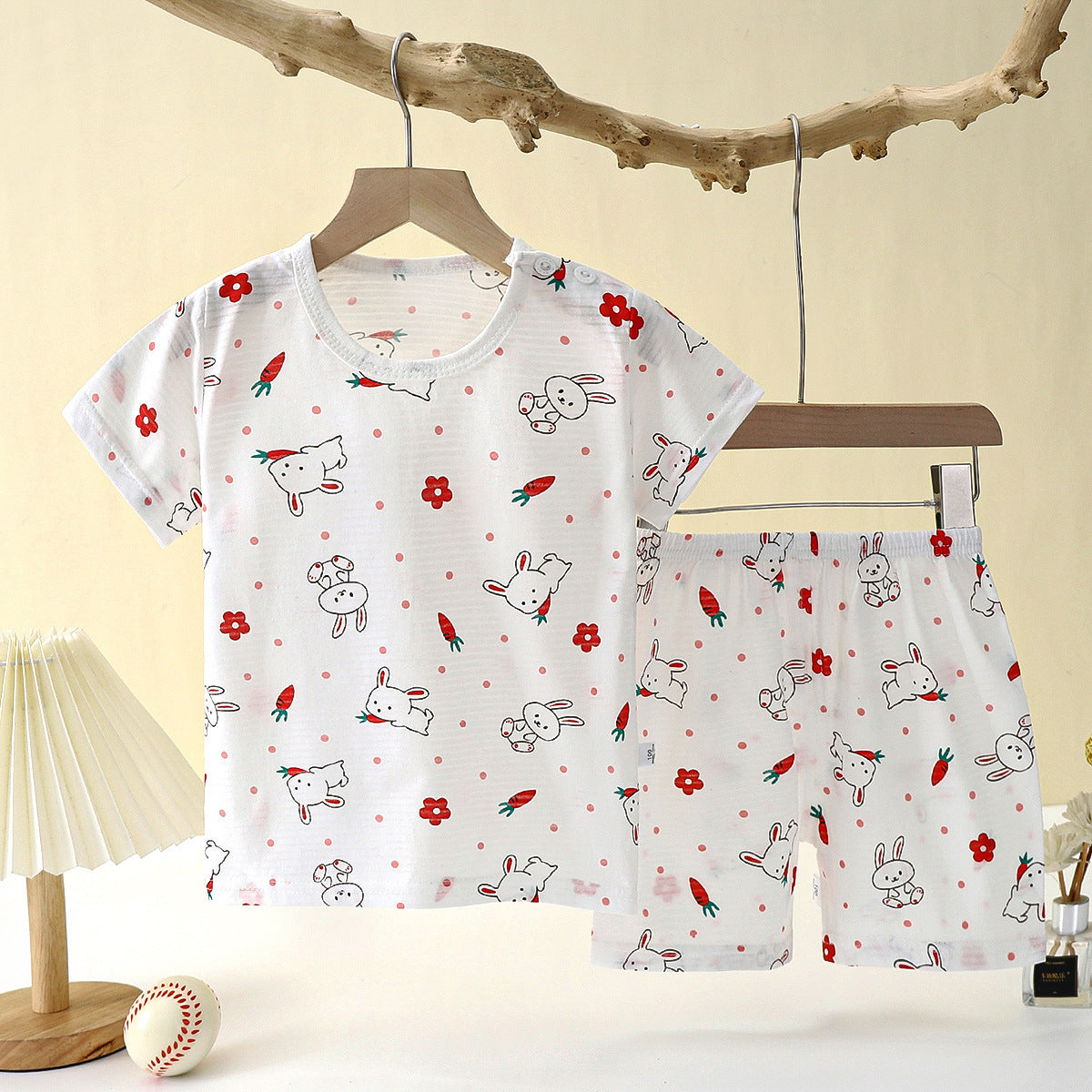 Children's Loungewear Pajamas Pure Cotton Underwear Set - Mubimart -  