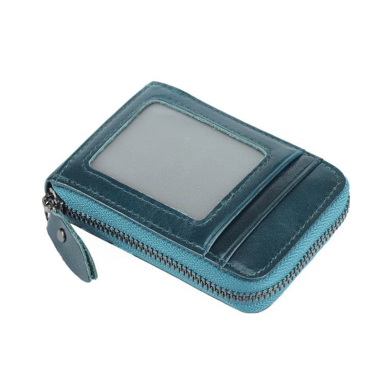Organ Card Holder Korean Style Cowhide Card Holder - Mubimart
