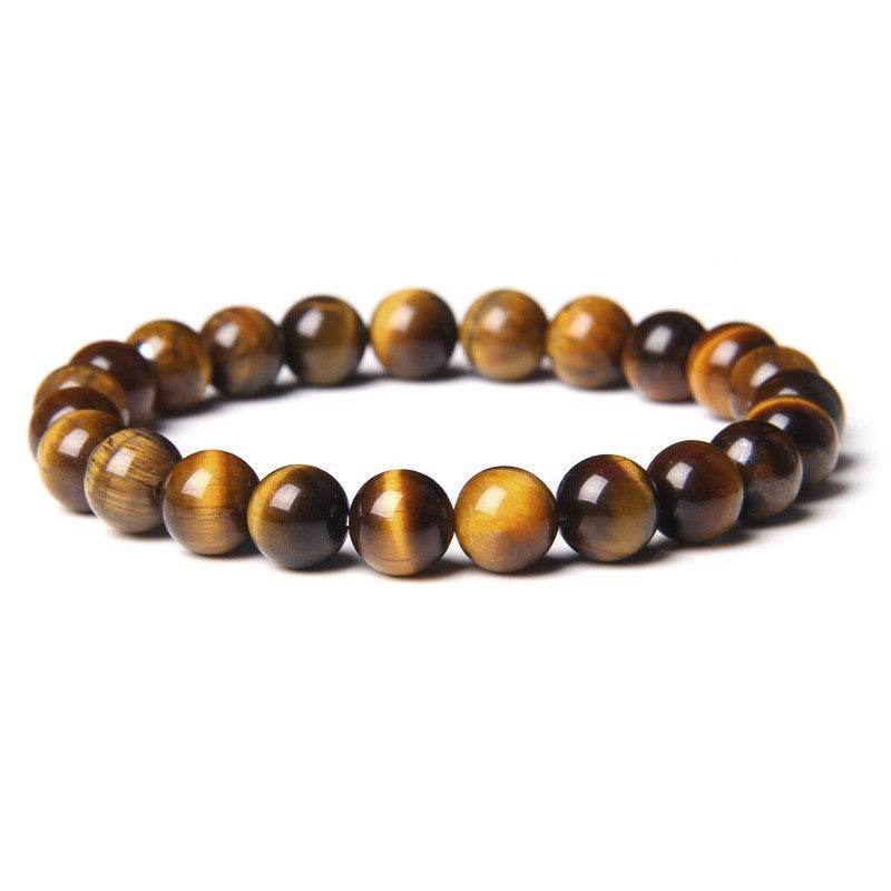 Natural Stone Beads Bracelet Men - Mubimart