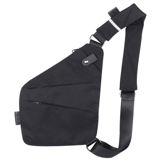 New Mens Digital Storage Gun Bag Diagonal Outdoor Sports Waist Bag - Mubimart
