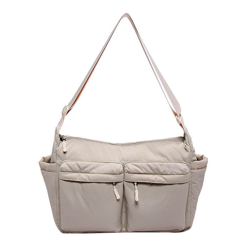 Large Capacity Cotton Jacket Casual Satchel - Mubimart