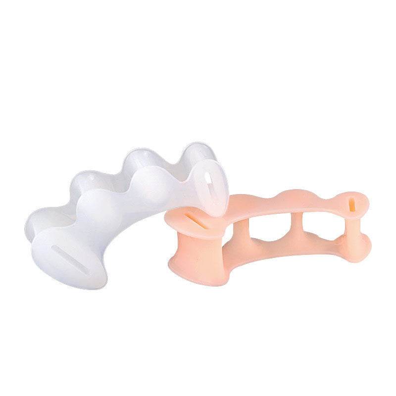 Three-hole Silicone Hallux Valgus Toe Separator Brace - Mubimart