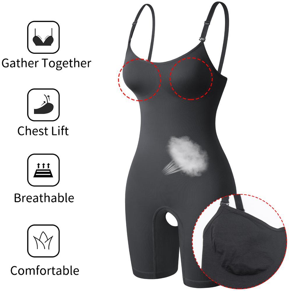 Bodysuit Shapewear Women Full Body Shaper Tummy Control Slim - Mubimart -  