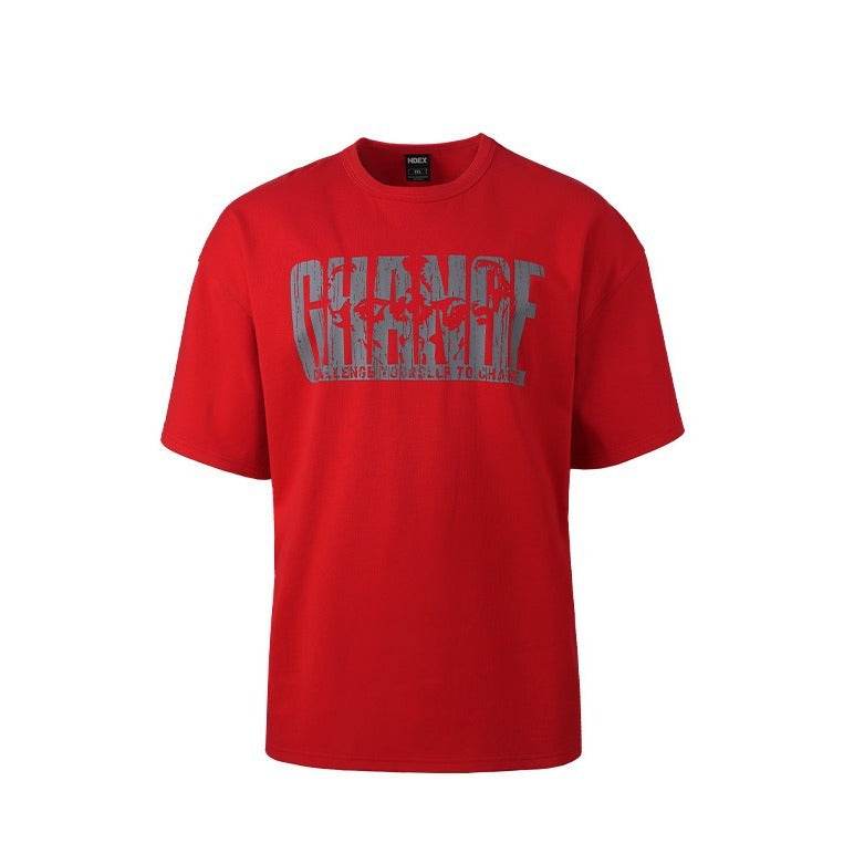 Men's Workout Exercise T-shirt Summer Cotton American Style - Mubimart