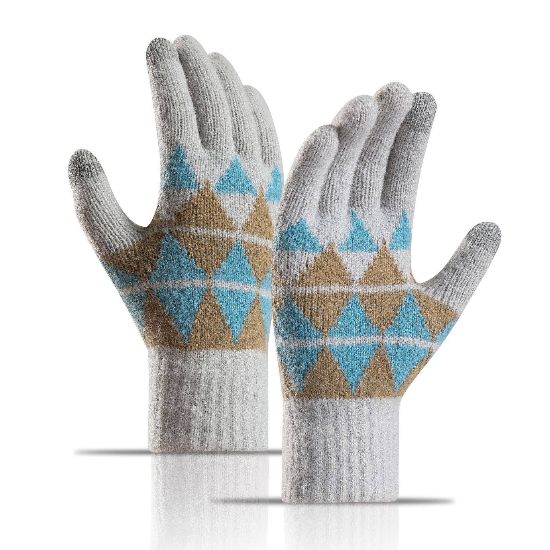 Neue Strickhandschuhe für Männer und Frauen im Herbst und Winter