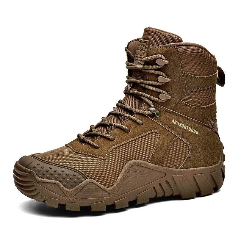 High-top Outdoor Hiking Boots Tactical - Mubimart