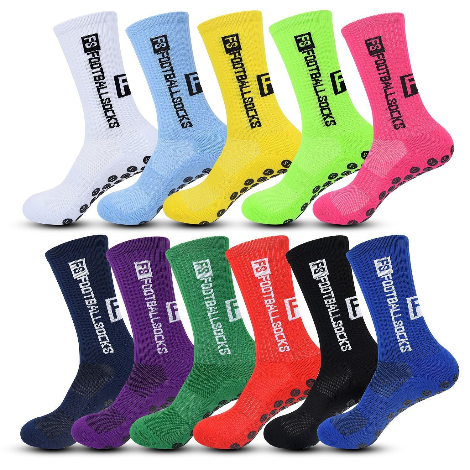 Soccer Socks Non-slip Dispensing Professional Competition Athletic Training - Mubimart -  