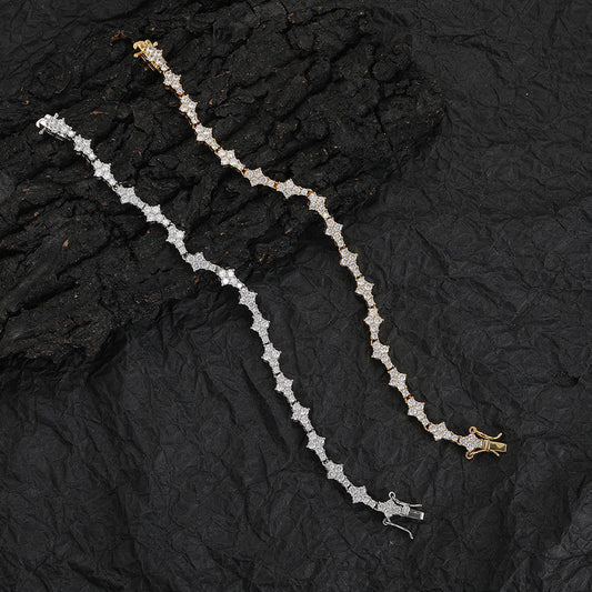 European And American New Tennis Bracelet