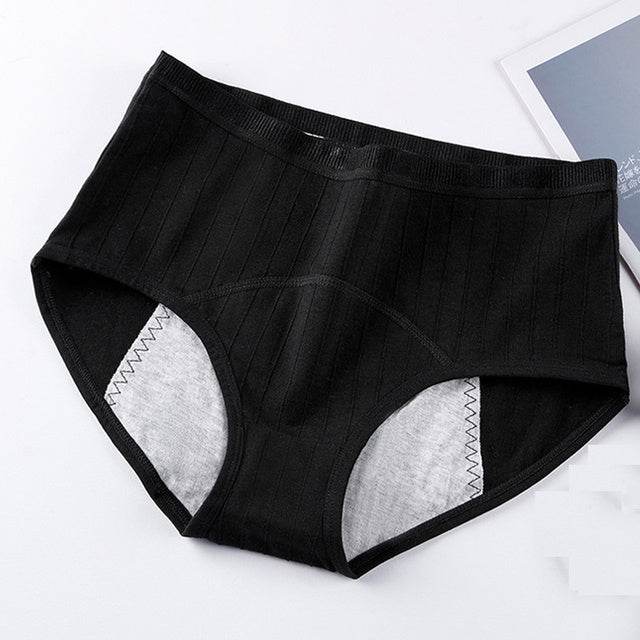 Panties For Menstruation Cotton Menstrual Panties Plus Size - Mubimart