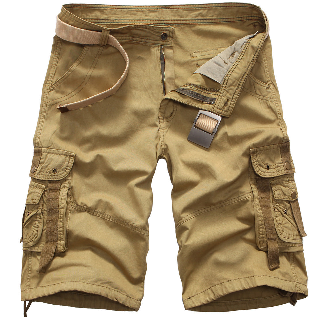 Summer Men's Loose Large Size Camouflage Cargo Pants Leisure Cargo Shorts