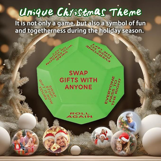 Santa Claus Exchange Gift Dice