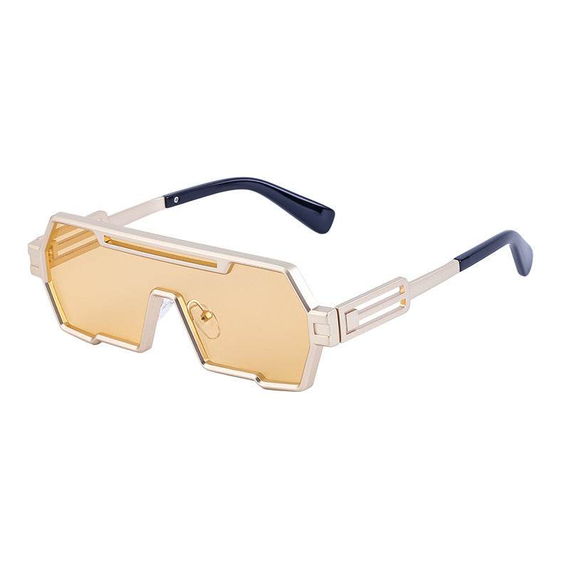 Retro Steam Punk Sunglasses Men - Mubimart