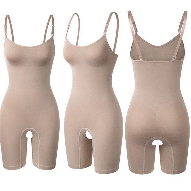 Bodysuit Shapewear Women Full Body Shaper Tummy Control Slim - Mubimart