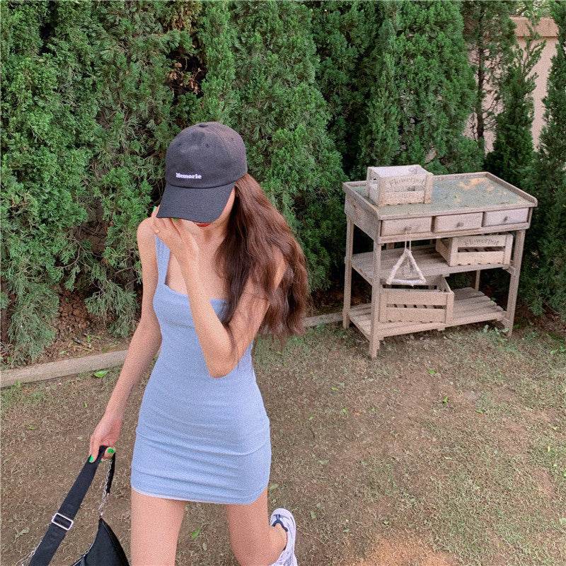 Summer Temperament Camisole Dress Women - Mubimart