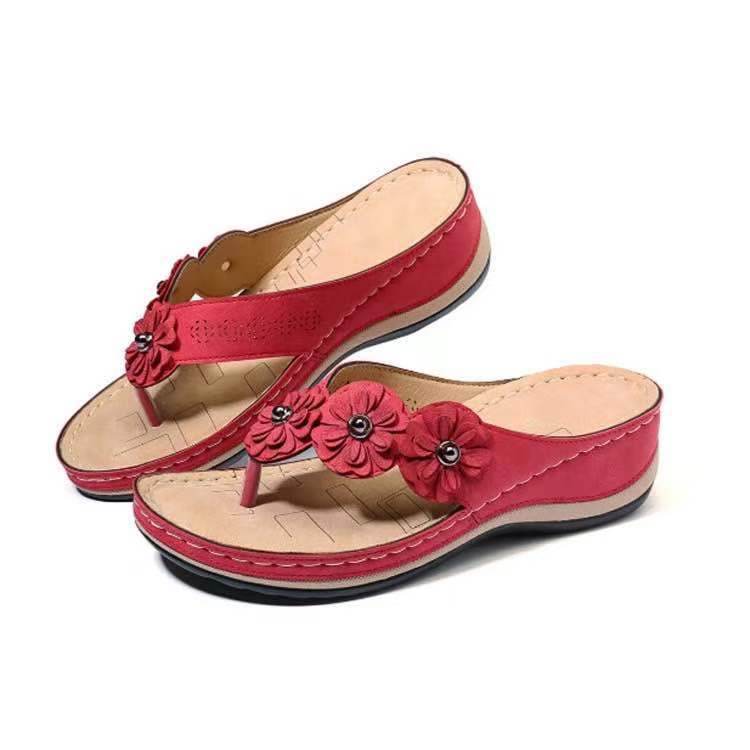 Ladies wedge sandals - Mubimart