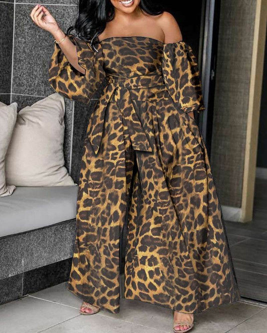 New Summer Loose Plus Size Jumpsuit - Mubimart