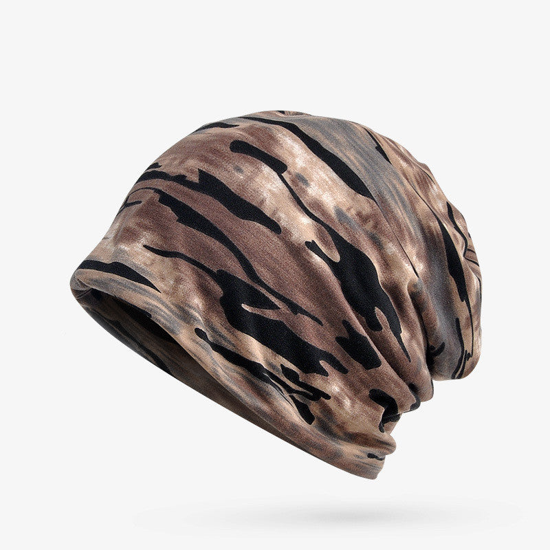 Unisex Camouflage Beanies Hoeden Voor Mannen en Vrouwen Flexibele Tulband Hoeden Ring Sjaal Hip Hop Skullies Beanies Hedging Cap