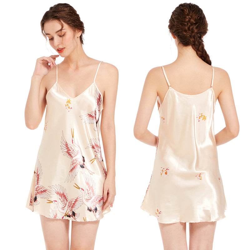 Women's Short Slimming Slip Dress - Mubimart