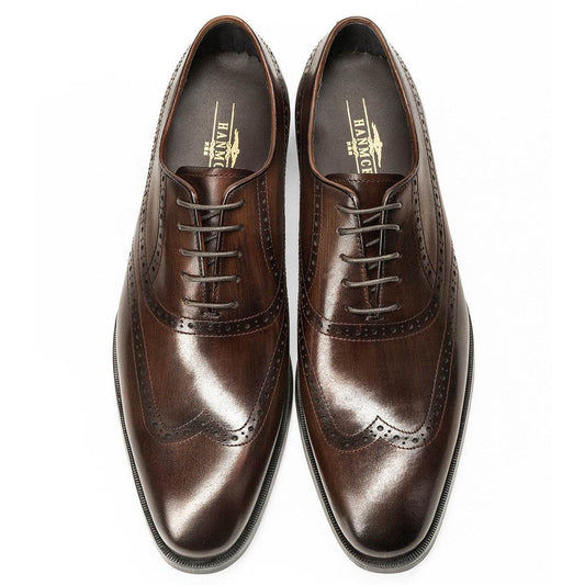 Men's Business Suits Oxford Brogue Shoes - Mubimart