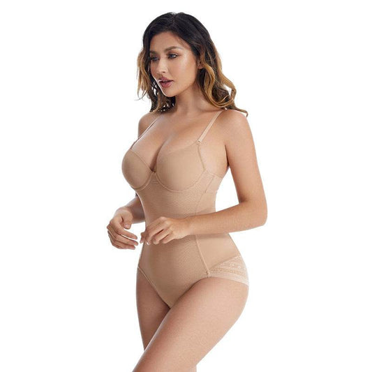 One Piece Underwired Bra Shapewear - Mubimart