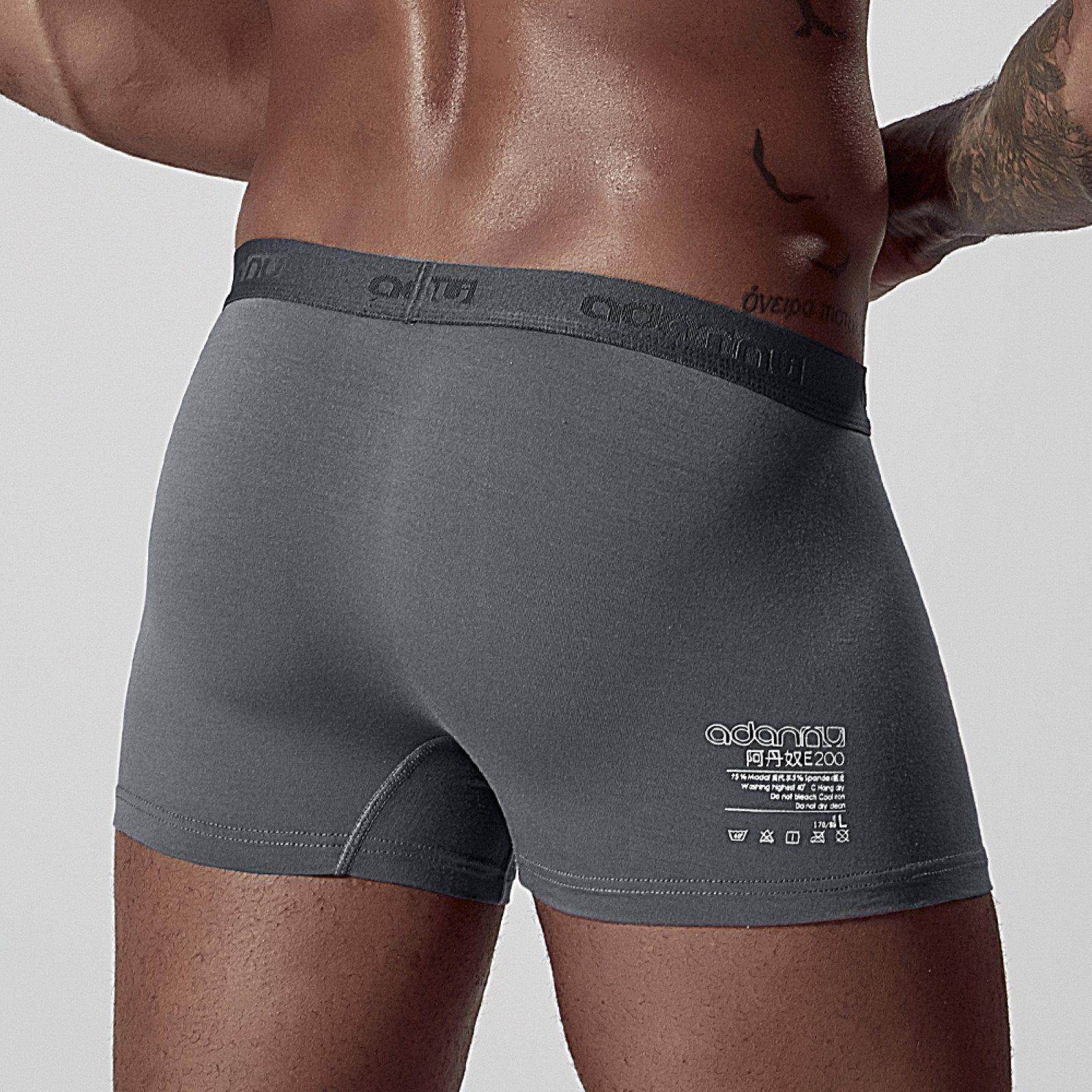 Underwear Comfortable Slim Boxer Underpants For Men - Mubimart