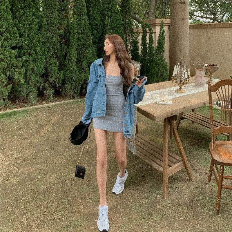 Summer Temperament Camisole Dress Women - Mubimart