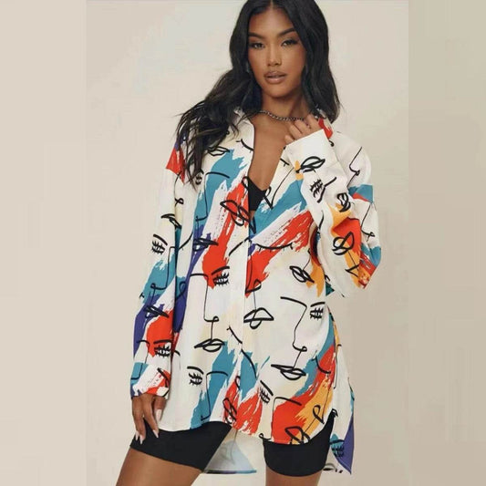 Casual Women's Clothing Cardigan Top Plus Size - Mubimart