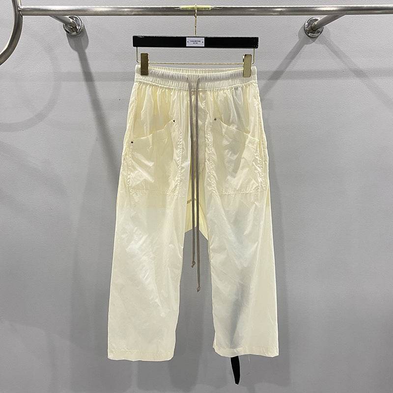 Loose Fitting Harlan Casual Summer Capris - Mubimart