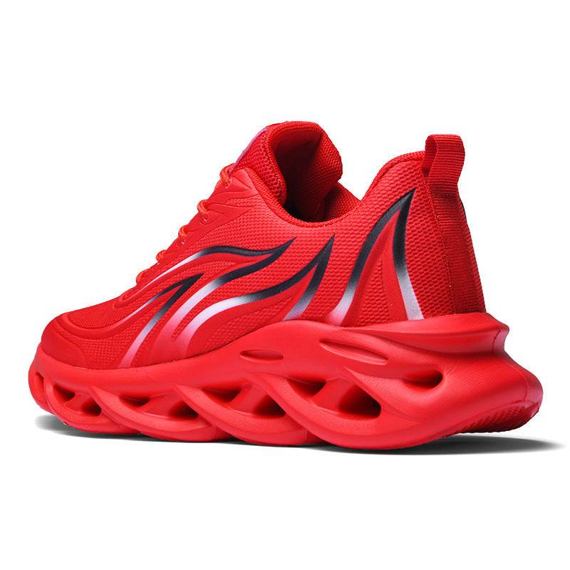 Mens Korean Style Trendy Sports Shoes Casual Running Shoes - Mubimart