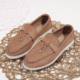Slip-on High-end Loafers Gommino Women - Mubimart
