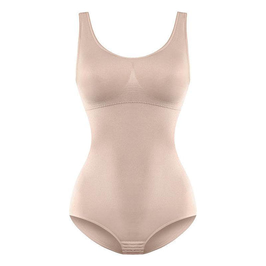 Plus Size Stretch Body Shaper Pants High Waist Lightweight Abdominal - Mubimart
