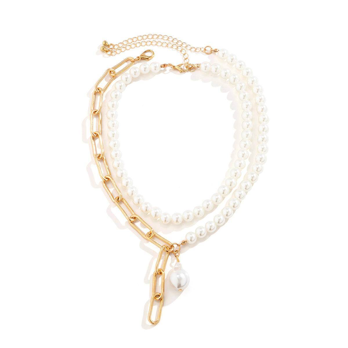 Irregular Chain Clavicle Necklace Women - Mubimart