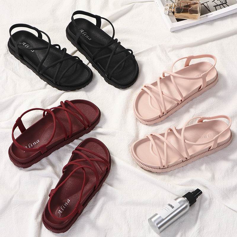 New Fashion Strappy Sandals Women - Mubimart