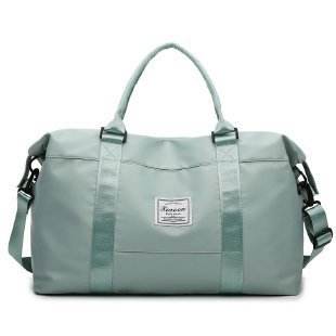 Travel Duffel Bags Sports Fitness Gym Tote Bag Women Weekender Overnight Bag - Mubimart