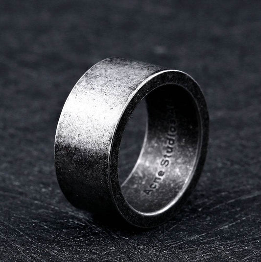 Titanium Steel Men And Women Simple Ring - Mubimart