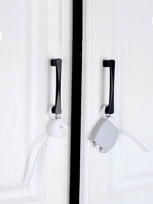 Wardrobe Child Safety Cabinet Handle Lock - Mubimart