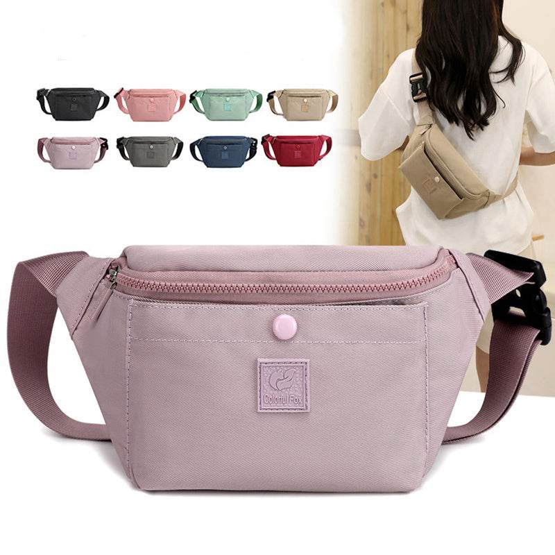 Fanny Packs For Women Fashion Waist Bag Large Capacity Crossbody Fanny Pack For Running Sport Travelling Hiking - Mubimart