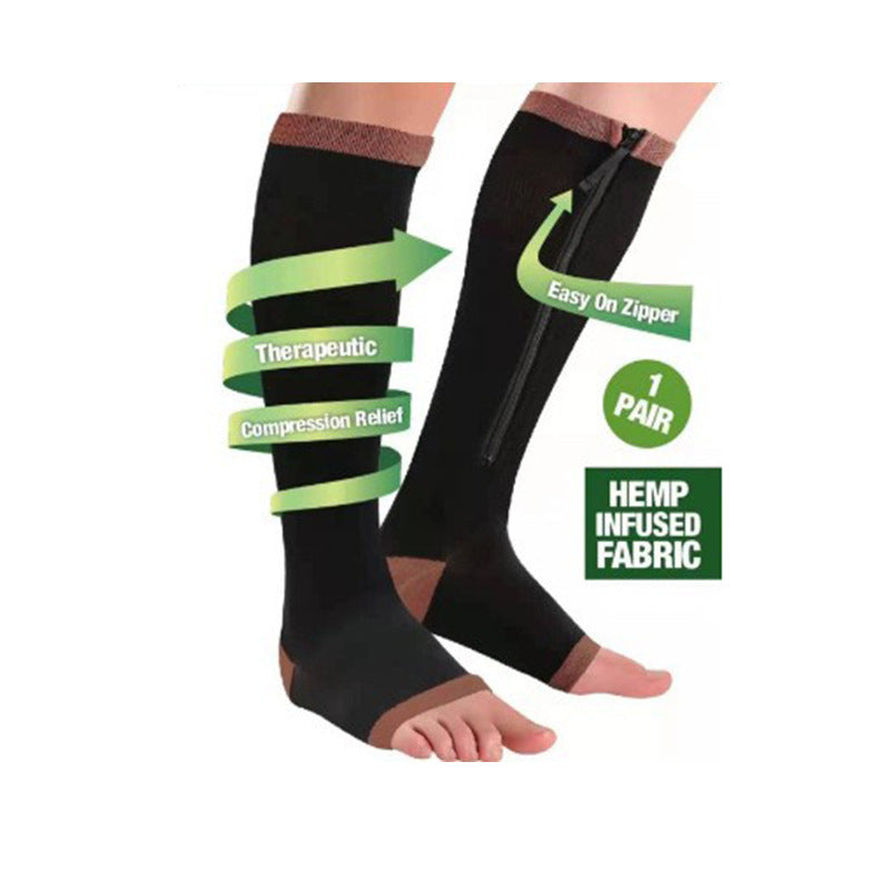 Sports Toe Pressure Compression Compression Socks - Mubimart -  