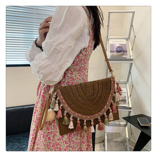 Tassel Beach Resort Bag For Women - Mubimart