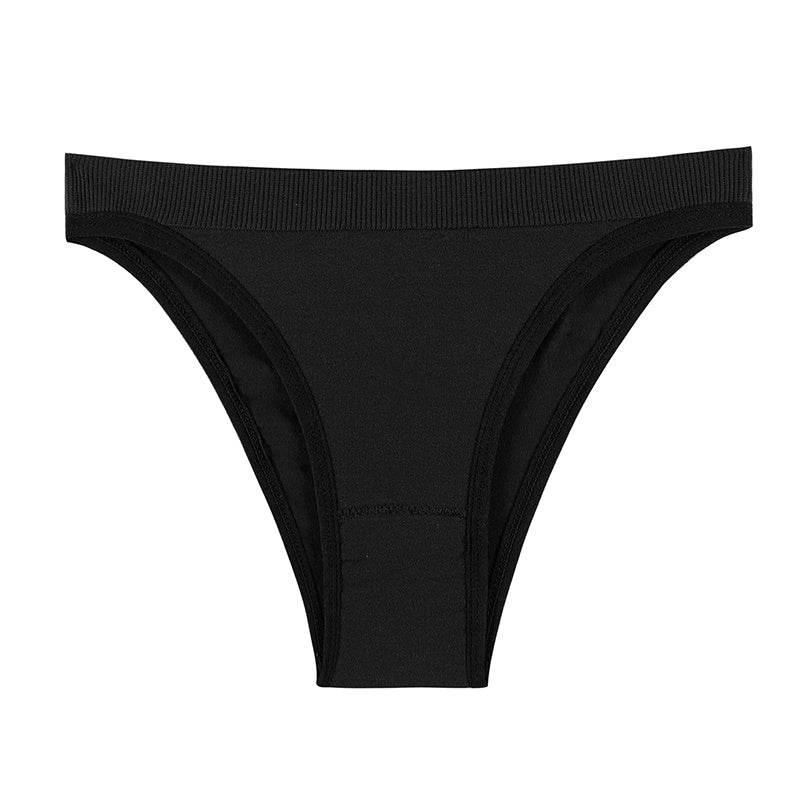 Women Panties Seamless Briefs Female Underwear Low Rise Unde - Mubimart