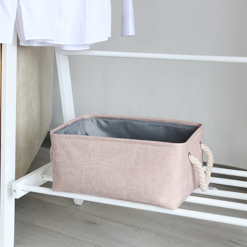 foldable fabric storage basket - Mubimart -  