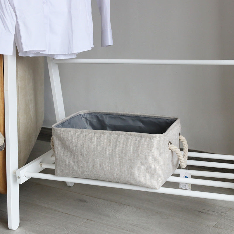 foldable fabric storage basket - Mubimart -  