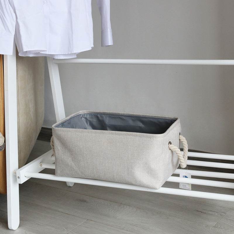 foldable fabric storage basket - Mubimart