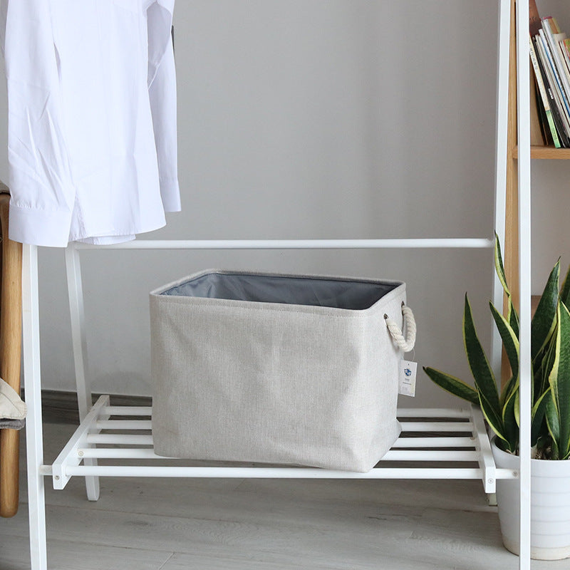 foldable fabric storage basket - Mubimart -  