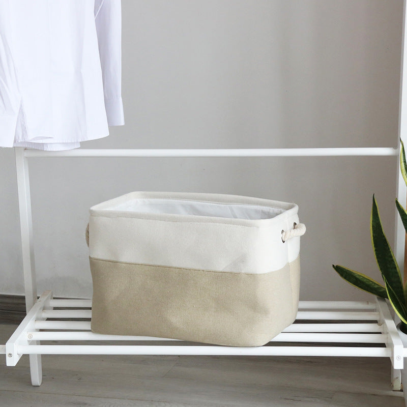 foldable fabric storage basket - Mubimart -  